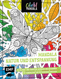 Ausmalbuch EMF Mandala Natur & Entspannung